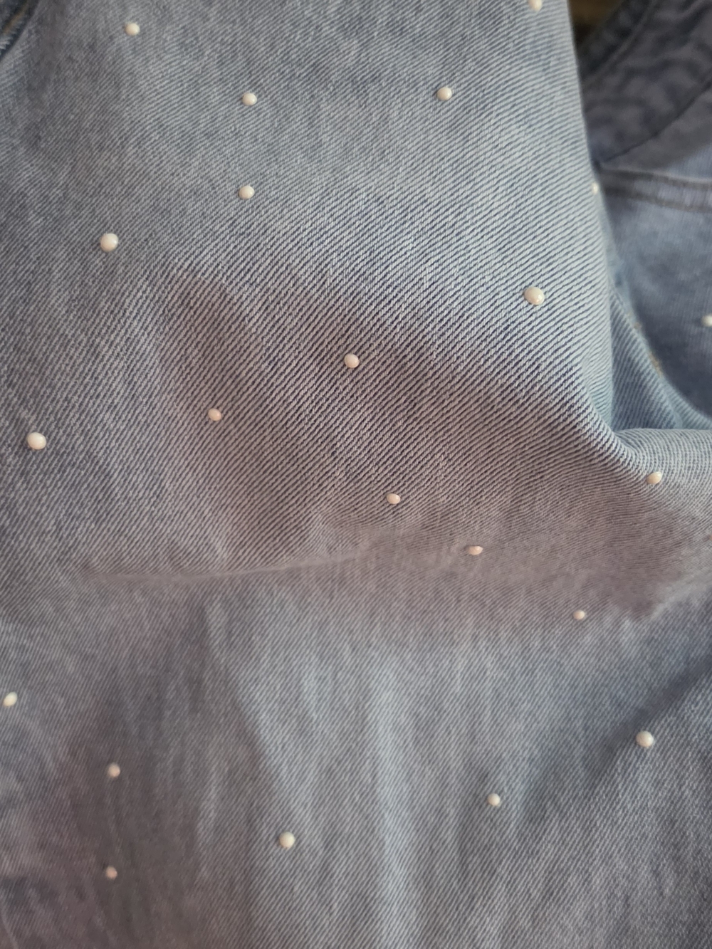 Habitual Light Blue Kids Jeans with Pearl Dot Accents